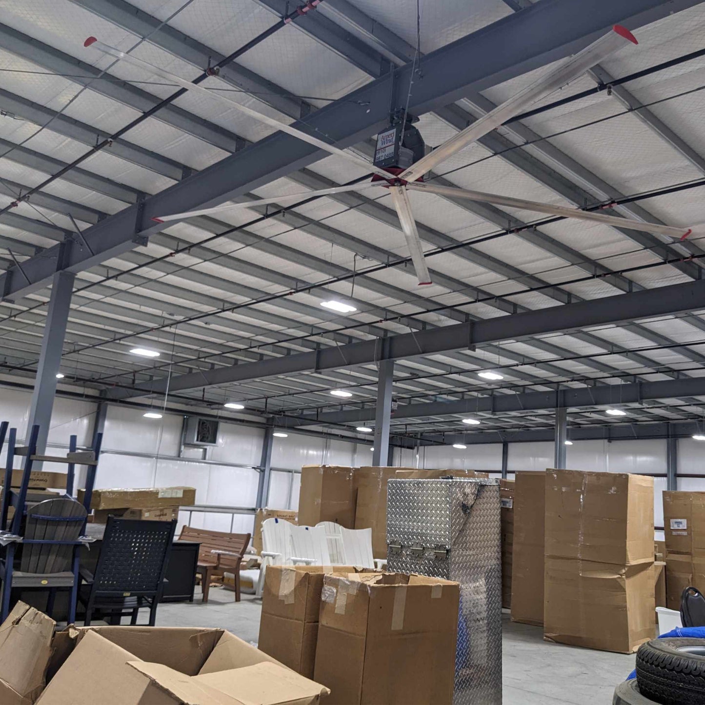 Fan2002T - 20 Foot Industrial HVLS Ceiling Fan