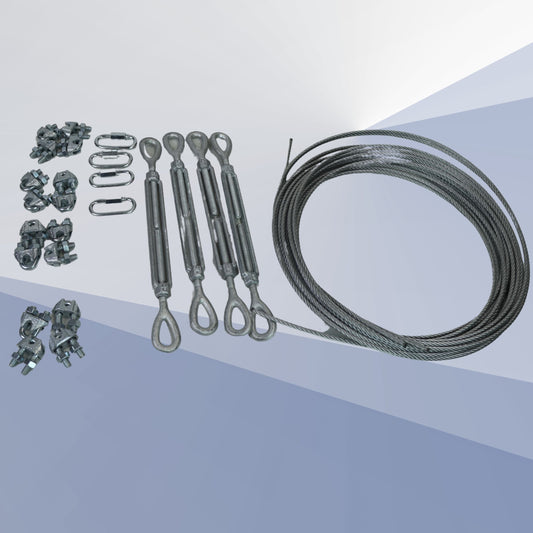 FanGWK - Guy wire kit - Super Duty - for HVLS fan mounting